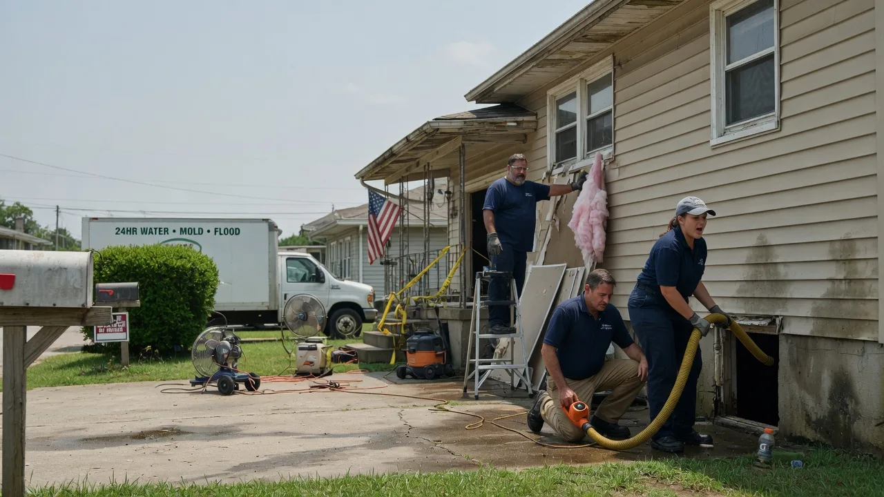 Water Damage Repair in Piasa, IL near me